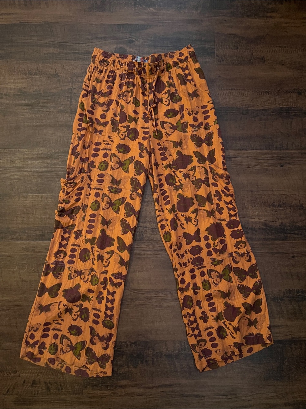 UO Marie Printed Cargo Pants
